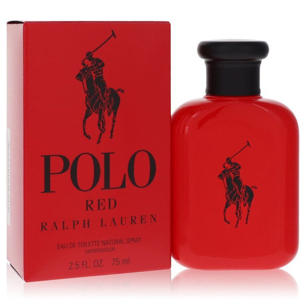 Polo Red by Ralph Lauren Eau De Toilette Spray 2.5 oz (Men)